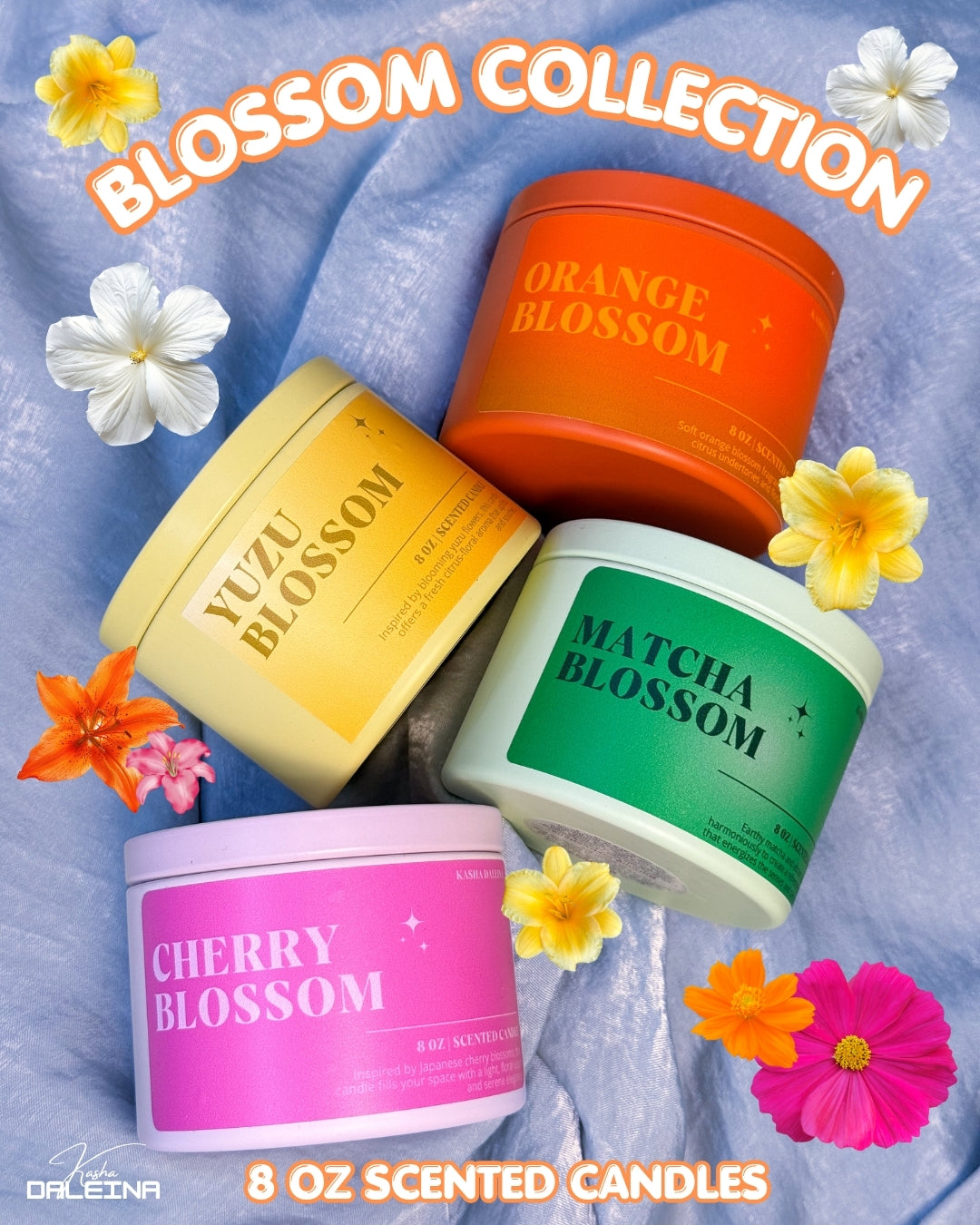 Blossom Candle Flight