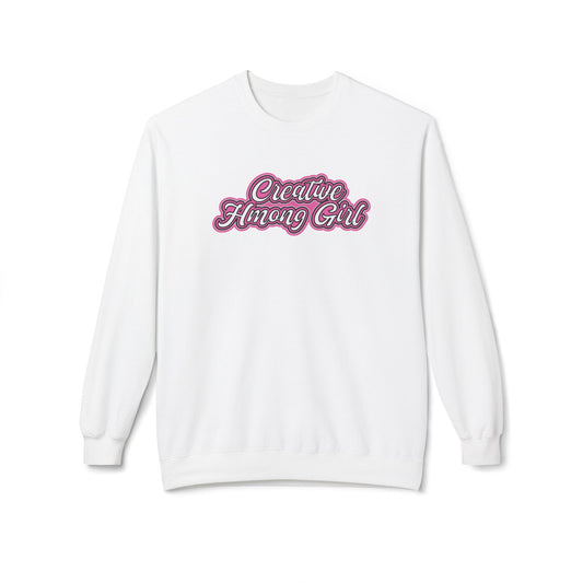 Creative Hmong Girl Crewneck
