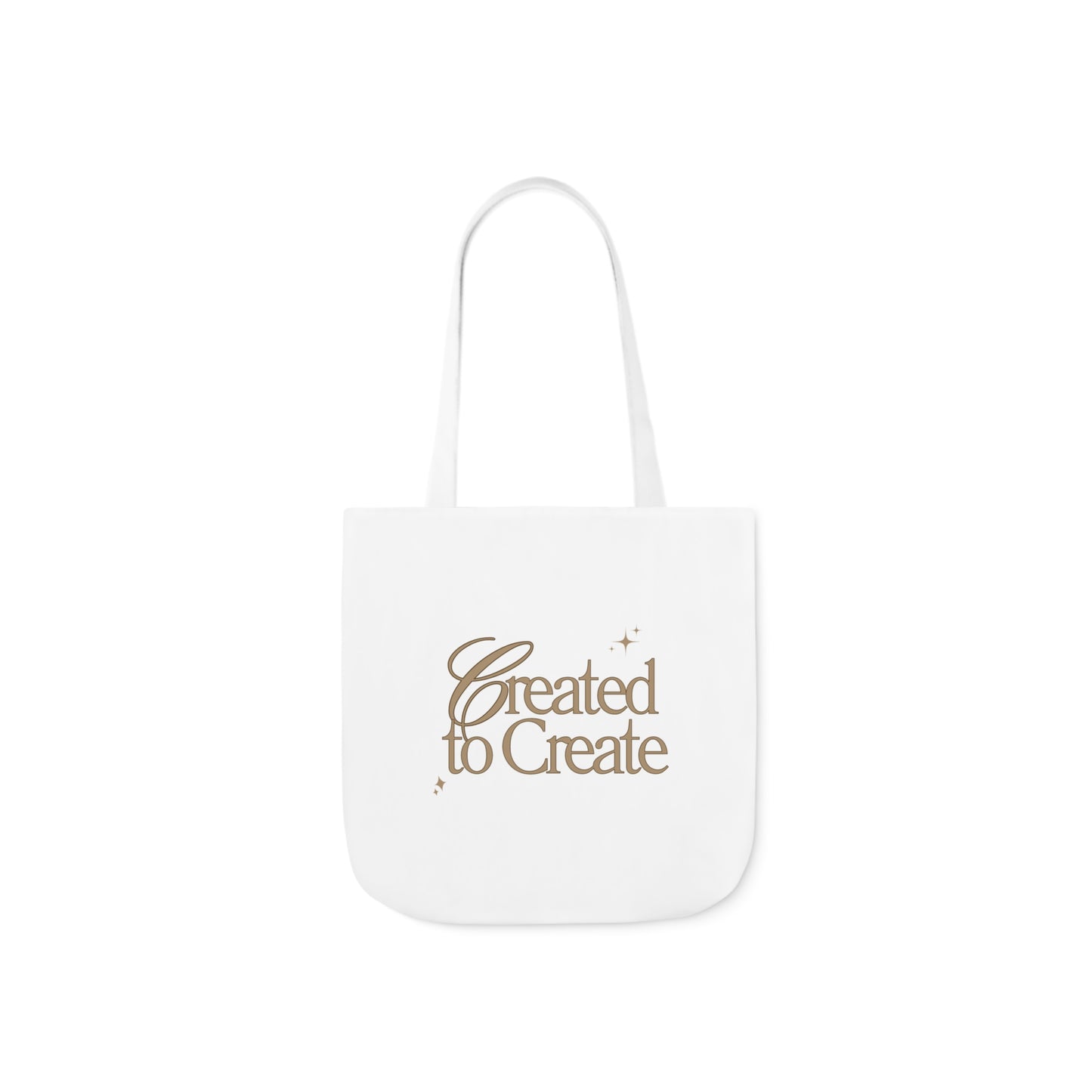 Created to Create Canvas Tote Bag