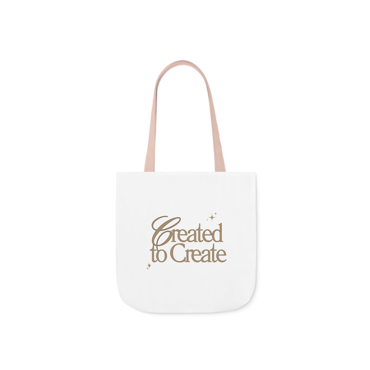 Created to Create Canvas Tote Bag