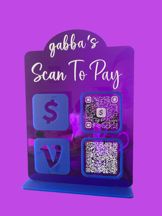 Scan To Pay Sign